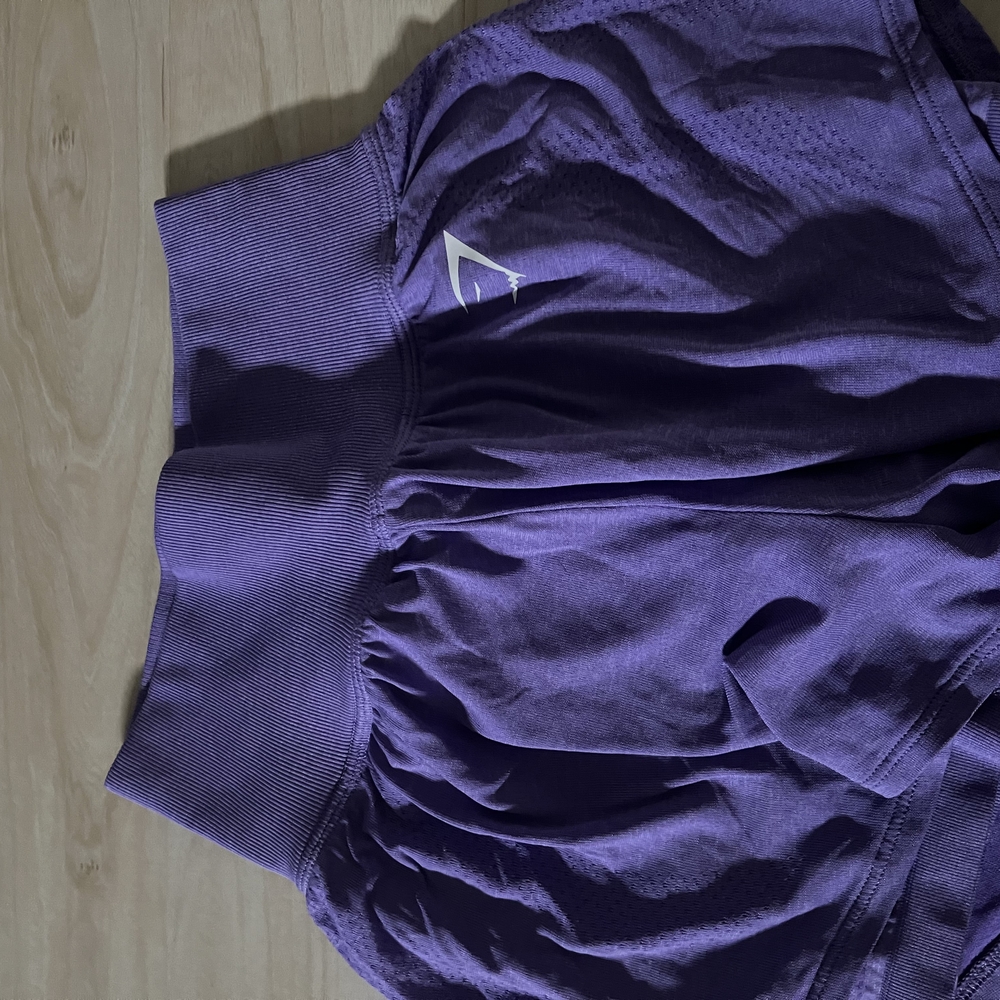 Purple Gymshark High-Waisted Leggings